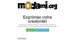 Desktop Screenshot of modami.org