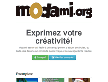 Tablet Screenshot of modami.org
